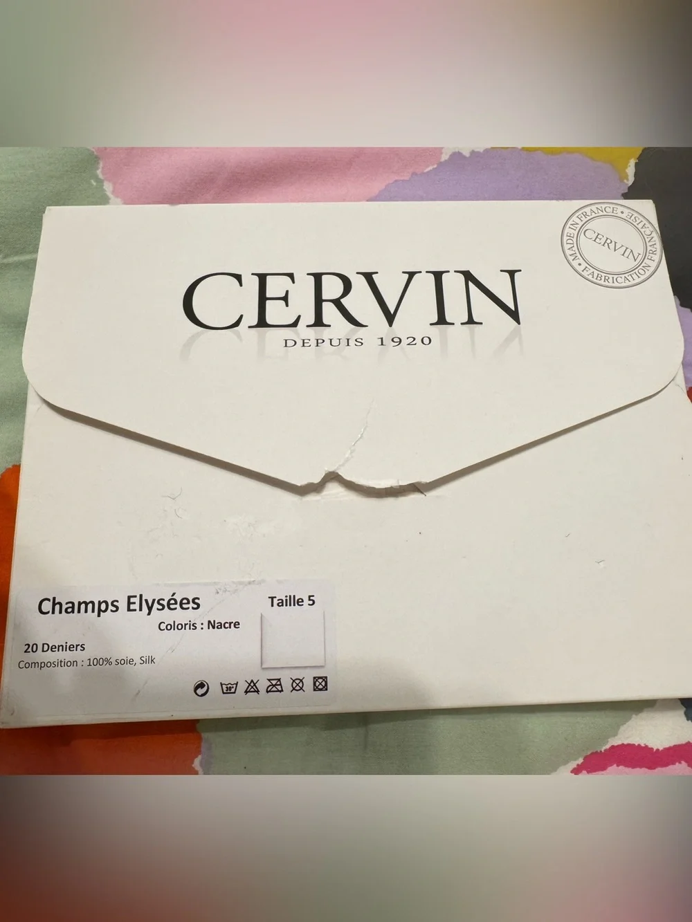 Cervin Champs Elysees Silk Stockings